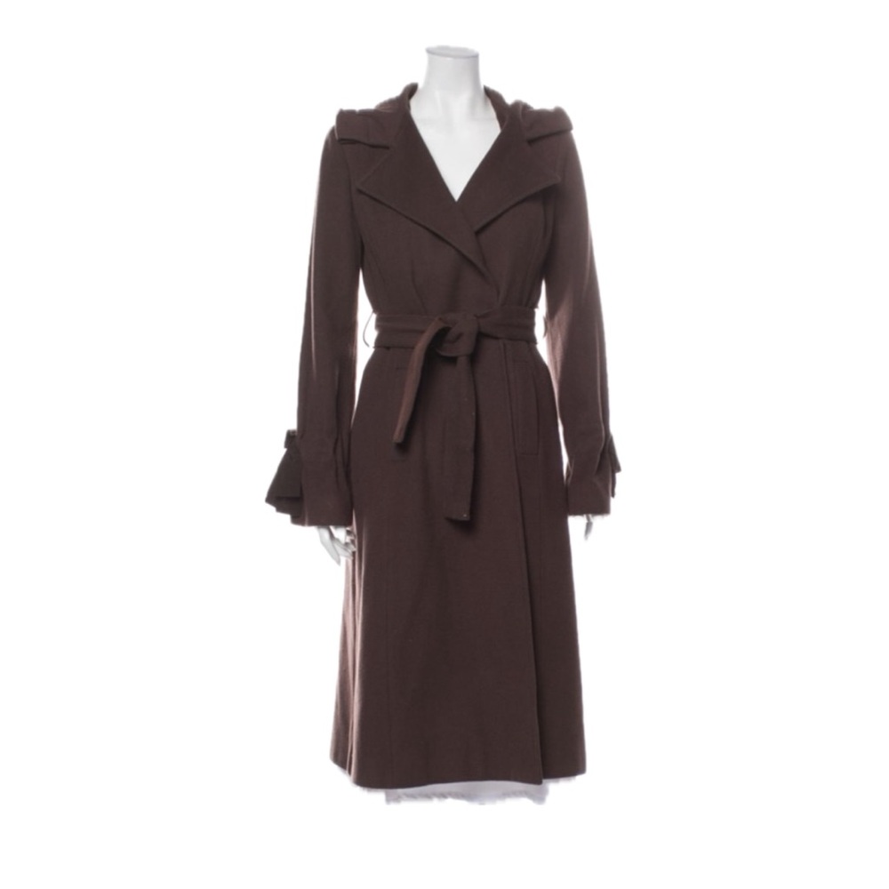Valentino Virgin Wool Trench Coat